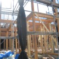 名古屋市 木造3階建て高齢者介護施設事務所 棟上げ5 名古屋市 木造3階建て高齢者介護施設事務所 棟上げ5